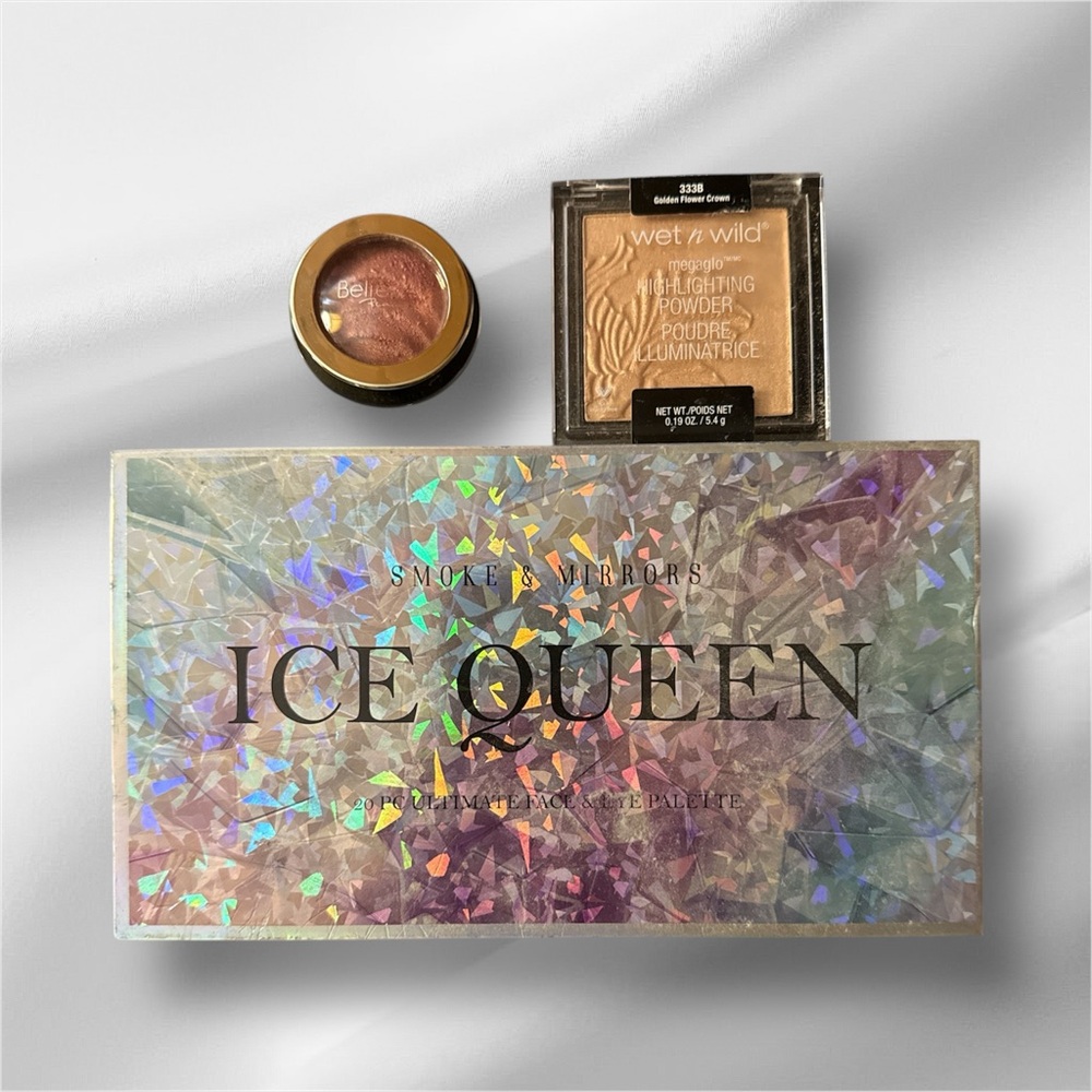 Wet n Wild Ice Queen Palette with Highlighting Powder